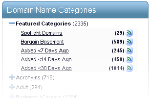 Category Feeds